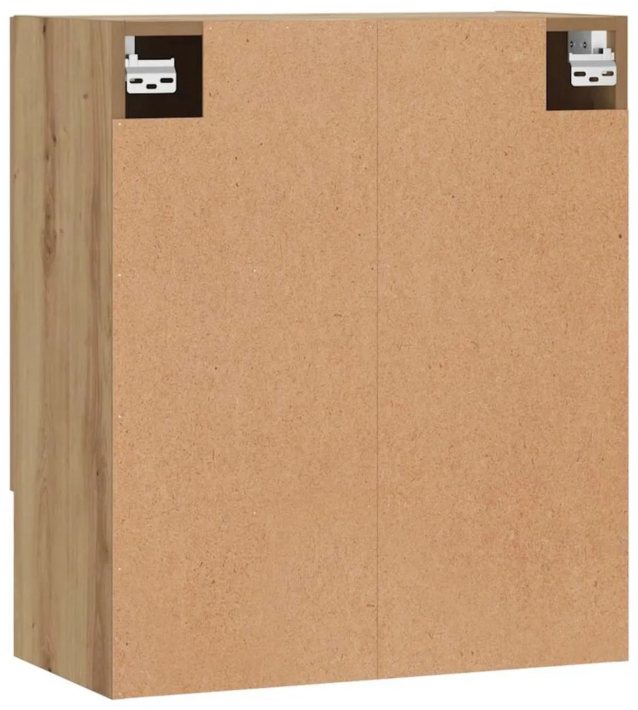 vidaXL Ντουλάπι Τοίχου τεχνίτης Δρυς 60x31x70 εκ. Επεξεργασμένο Ξύλο