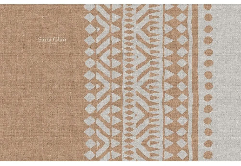 Σουπλά 3039 Beige Saint Clair Πολυέστερ