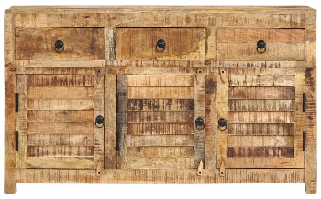 vidaXL Μπουφές 110 x 30 x 65 εκ. από Μασίφ Ξύλο Μάνγκο