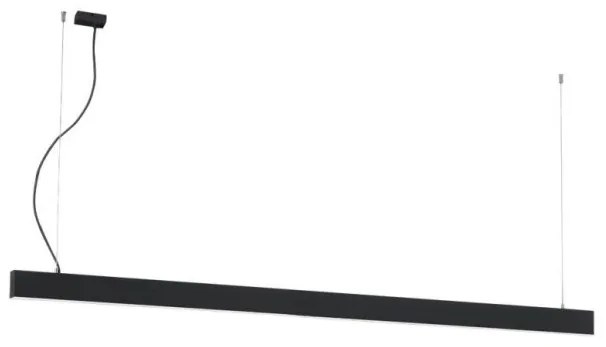 Γραμμικό Κρεμαστό L3100 3000K Μαύρο Dim. Ciba 3916-00310-3-B-P-D4 Viokef-3916-00310-3-B-P-D4-Μαύρο 3916-00310-3-B-P-D4