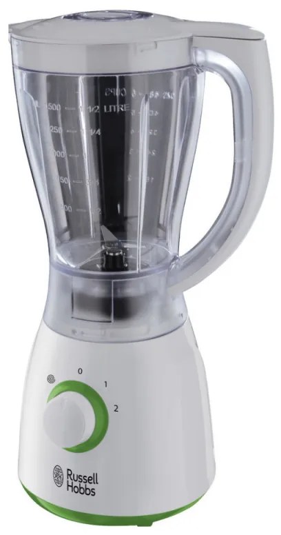 Μπλέντερ Russell Hobbs 22250-56, 600W, 1,5L, Λειτουργία Puls, 2 ταχύτητες, Ανοξείδωτο, Λευκό