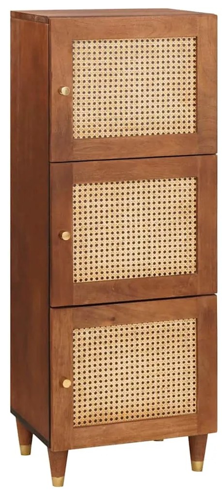 vidaXL Ψηλή Πολυθρόνα Καφέ 40 x 33.5 x 110 εκ