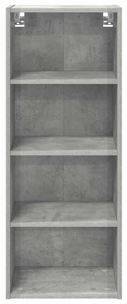 vidaXL Κρεμαστό ντουλάπι Σκυρόδεμα Γκρι 40 x 29,5 x 100 εκ.