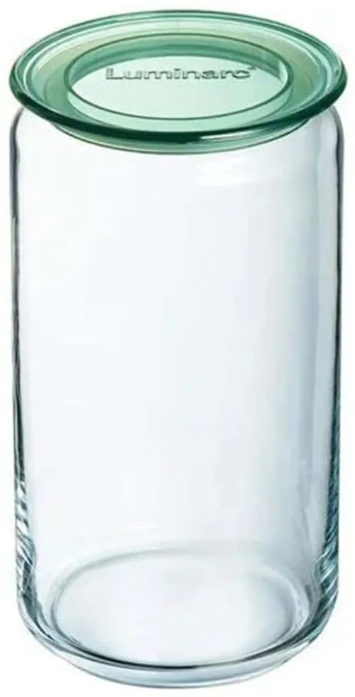 Δοχείο Αποθήκευσης Pure V6221 1,5lt Clear-Green Luminarc Γυαλί