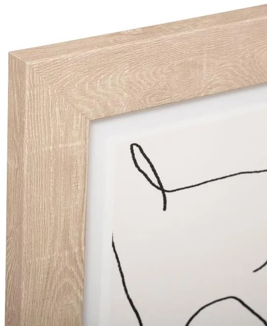 Πίνακας σε καμβά με πλαίσιο Facedy I mdf 50x2x70εκ 50x2x70 εκ.