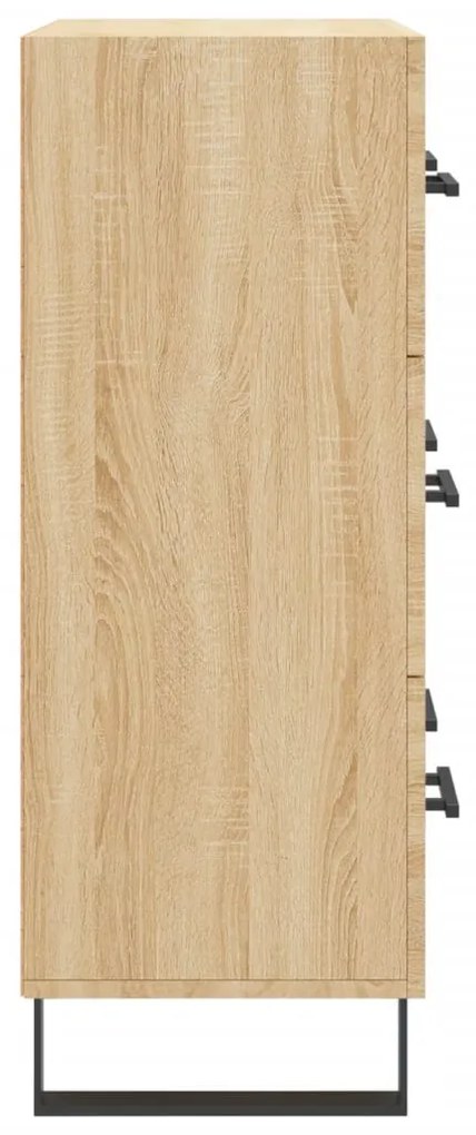 vidaXL Ντουλάπι Sonoma Δρυς 69,5 x 34 x 90 εκ. από Επεξεργασμένο Ξύλο
