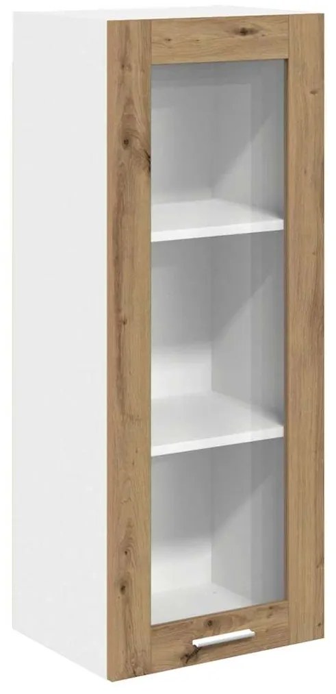 vidaXL Κρεμαστό ντουλάπι με αποθήκευση Artisan Oak 40 x 31 x 100 εκ.