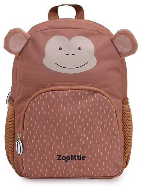 Παιδικό Σακίδιο Πλάτης Zoolittle Monkey Καφέ