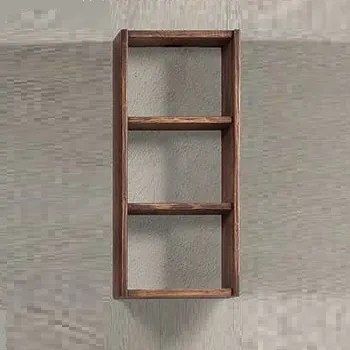 Mabo Amaryllis 35 Brown Solid Wood - Ερμάριο Μπάνιου (35x15x71)
