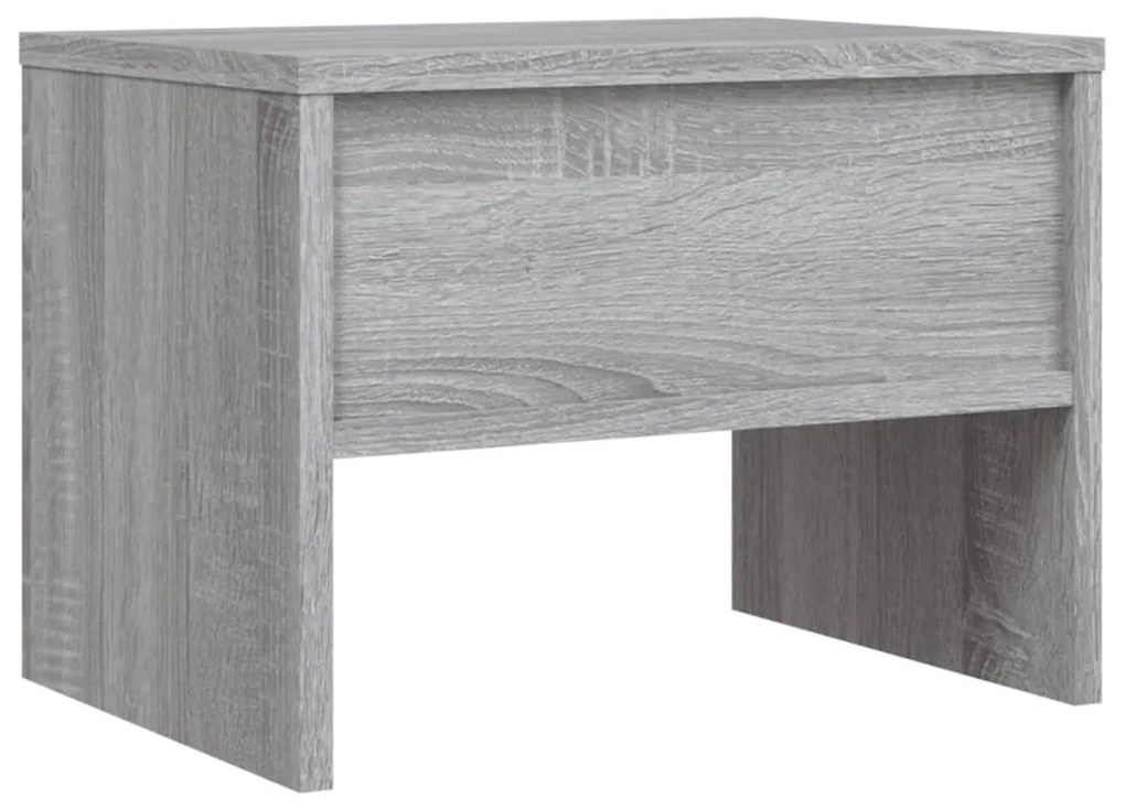 vidaXL Κομοδίνο Γκρι Sonoma 40x30x30 εκ. από Επεξεργασμένο Ξύλο