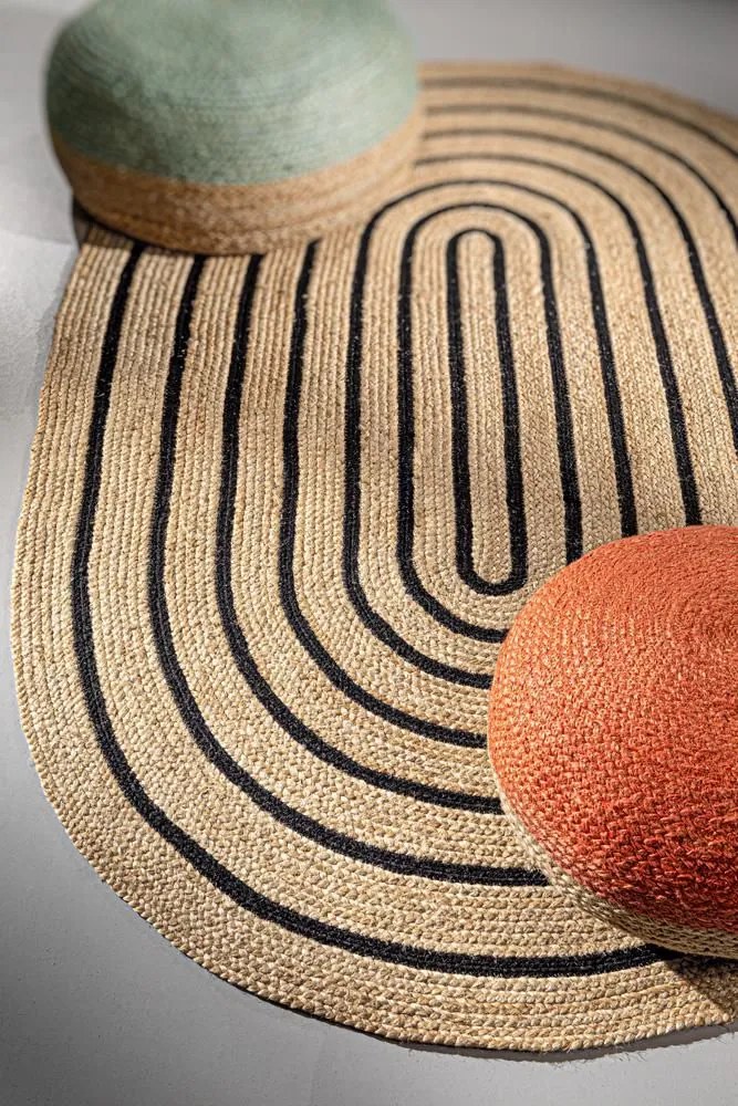 ΧΑΛΙ ΔΩΜΑΤΙΟΥ OVAL 140x210cm GUY LAROCHE - MAYA NATURAL