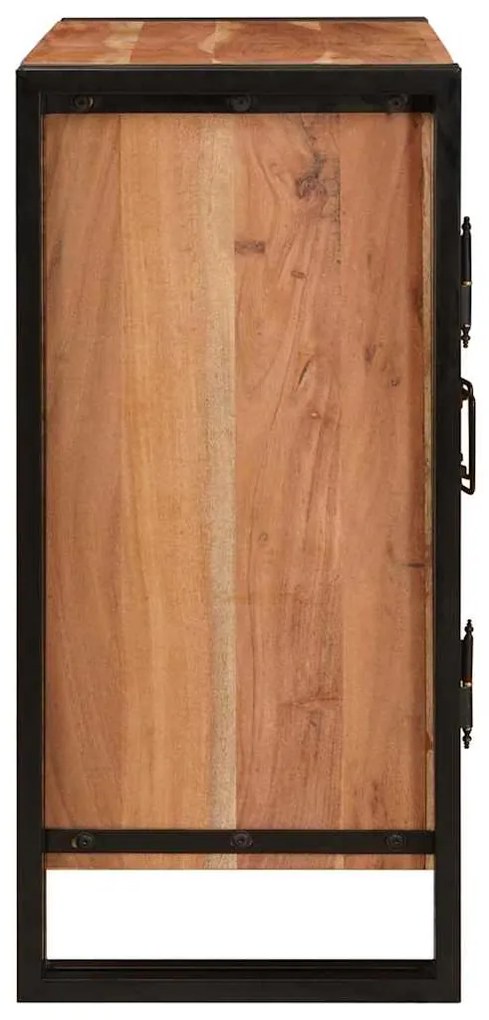 vidaXL Κομοδίνο Καφέ 38 x 33 x 58 εκ. Μασίφ ξύλο ακακίας