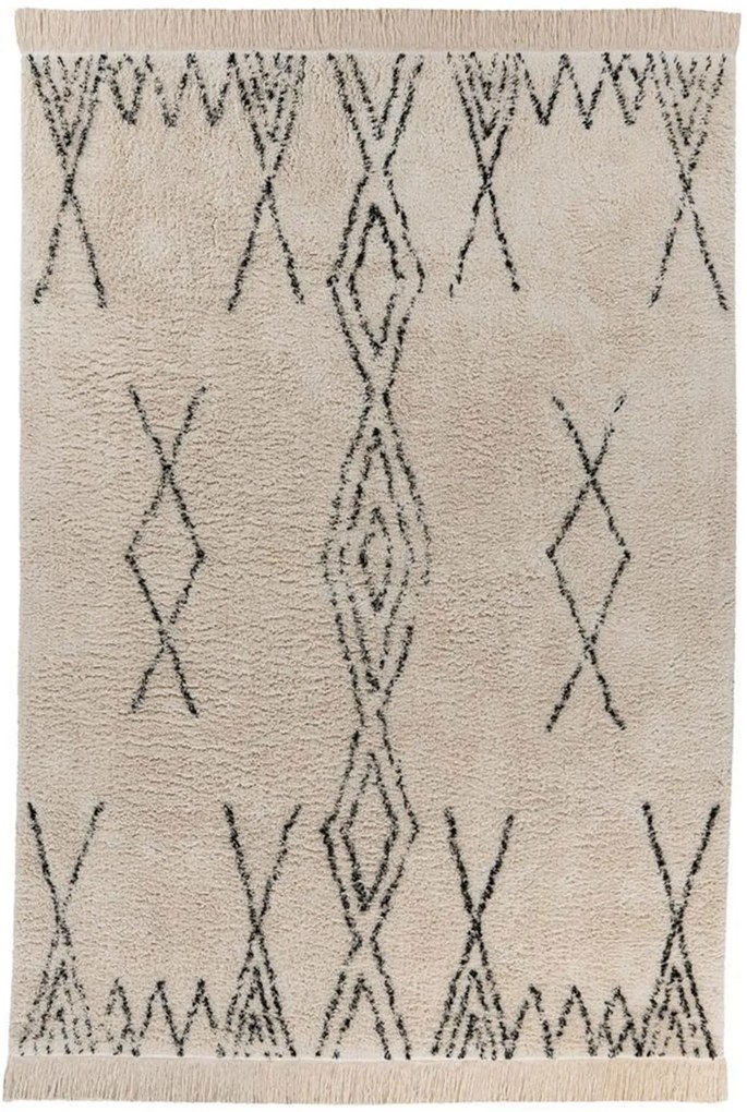 Χαλί Alena 125 Cream-Black Kayoom 200X290cm
