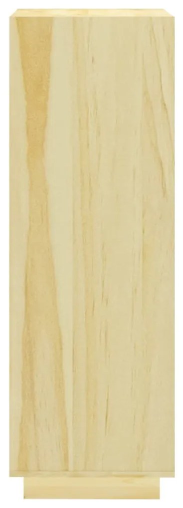 vidaXL Βιβλιοθήκη/Διαχωριστικό Χώρου 40x35x103 εκ. Μασίφ Ξύλο Πεύκου
