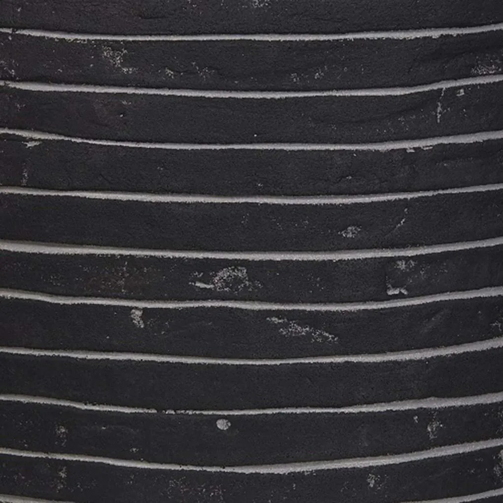Capi Γλάστρα Οβάλ Nature Row Ανθρακί 54 x 52 εκ. KRWZ935 - Μαύρο