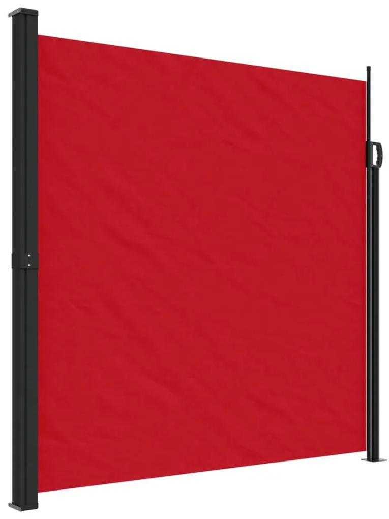 vidaXL Σκίαστρο Πλαϊνό Συρόμενο Κόκκινο 200 x 300 εκ.