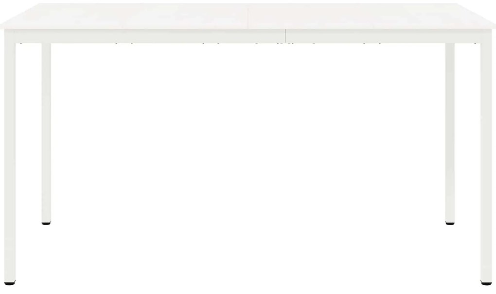 vidaXL Τραπέζι μπαρ Λευκό 110 x 55 x 105 εκ. Στερεά ξυλεία πεύκου