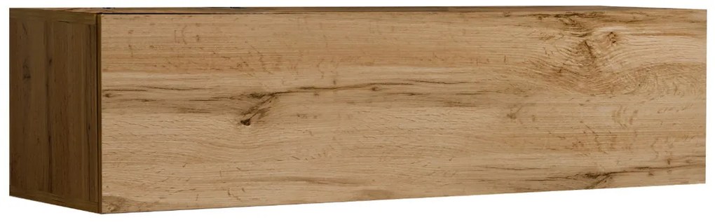 Swap Κρεμαστό Έπιπλο Τηλεόρασης Καφέ Δρυς 180x30x40