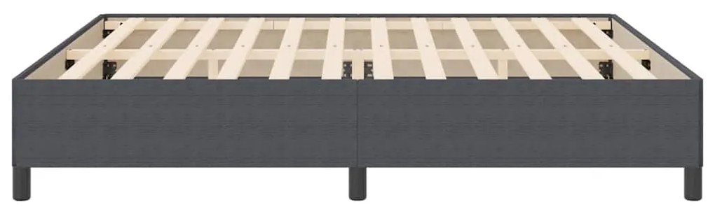 vidaXL Σκελετός Κρεβατιού Σκούρο γκρι 200 x 200 cm Βελούδο