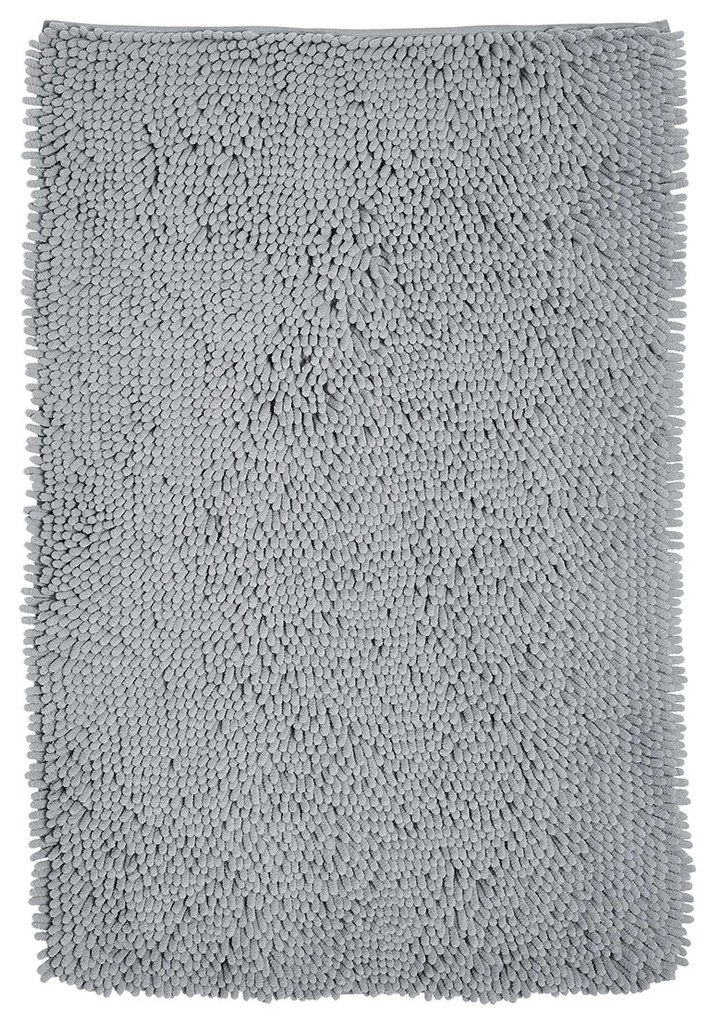 Πατάκια μπάνιου Today  Tapis de Bain Meche 80/50 Polyester TODAY Essential Acier