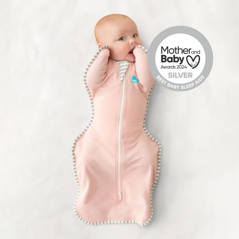Υπνόσακος LoveToDream Swaddle UP Original 1.0tog Dusty Pink 6-8.5kg Medium