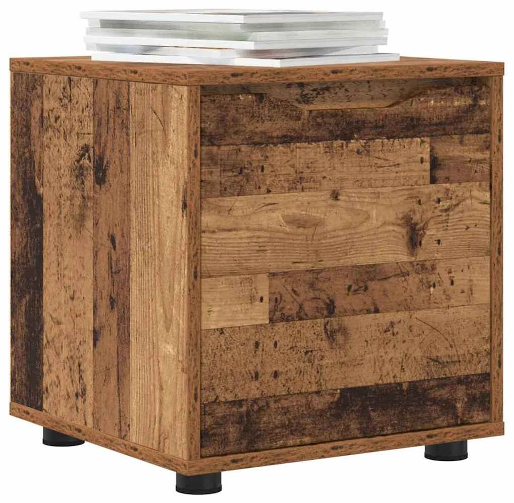 vidaXL Ντουλάπι Μπάνιου Παλιό Ξύλο 40,5 x 40 x 44 εκ