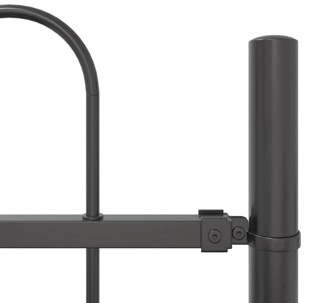 vidaXL Φράχτης Κήπου 4 pcs Γκρι 6,8 x 0,6 μ Ατσάλι με Πούδρα