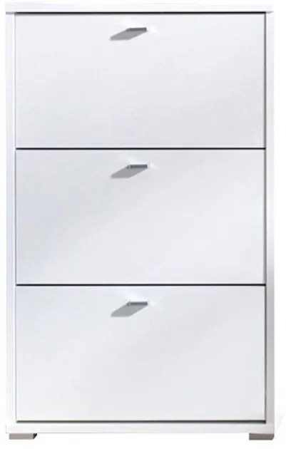 Παπουτσοθήκη Murrieta E102, Άσπρο, 69x112x25cm, Πλαστικοποιημένη μοριοσανίδα | Epipla1.gr