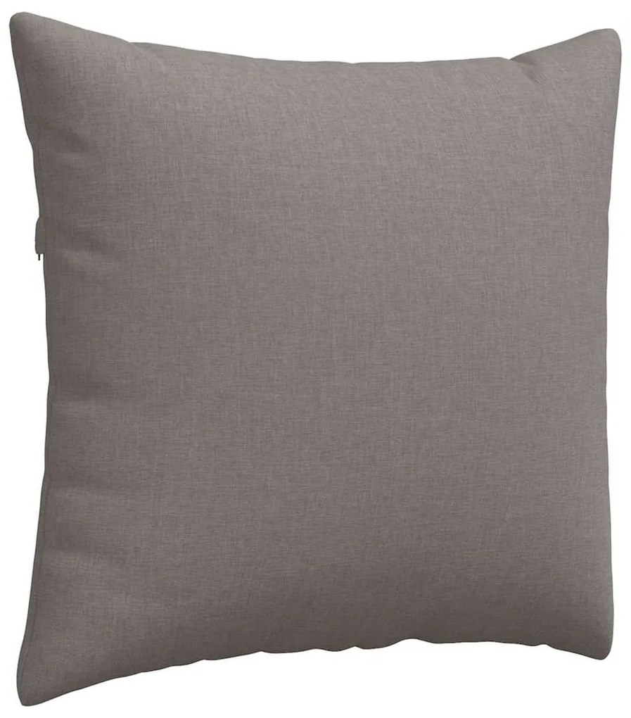 vidaXL Μαξιλάρι Καναπέ 2 pcs Taupe 45 x 45 cm ύφασμα