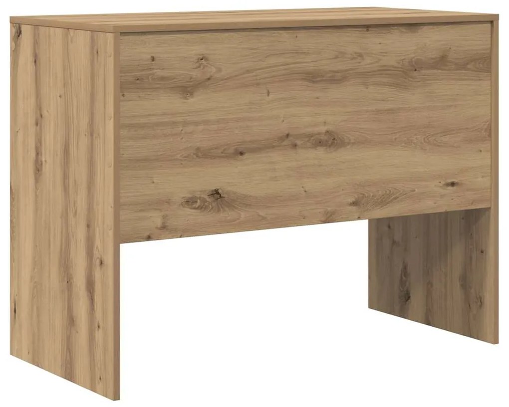 vidaXL Γραφείο artisan δρυς 100 x 50 x 76 εκ. Επεξεργασμένο ξύλο