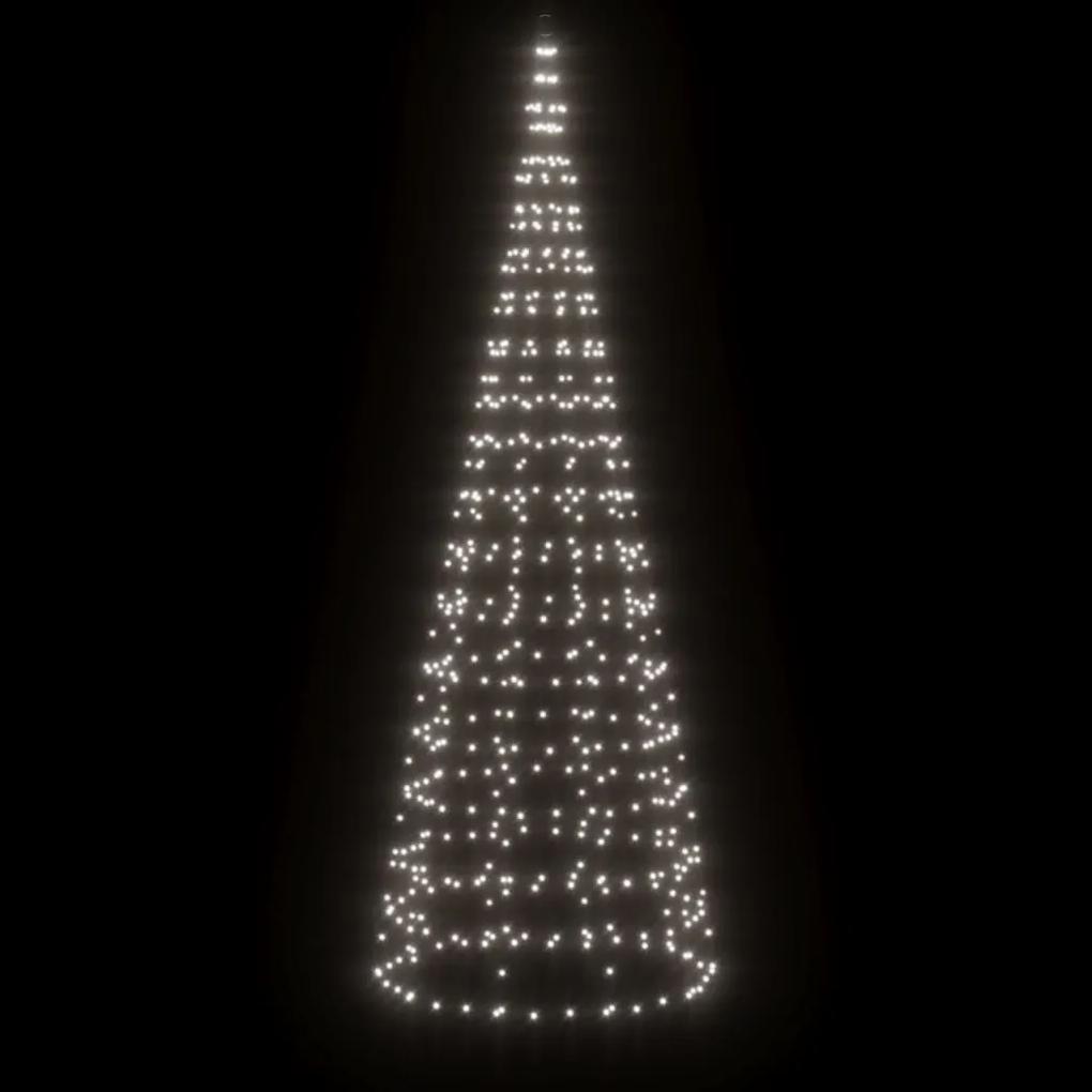 vidaXL Φωτιστικό Χριστουγεννιάτικο Δέντρο 550 LED Ψυχρό Λευκό 300 εκ.