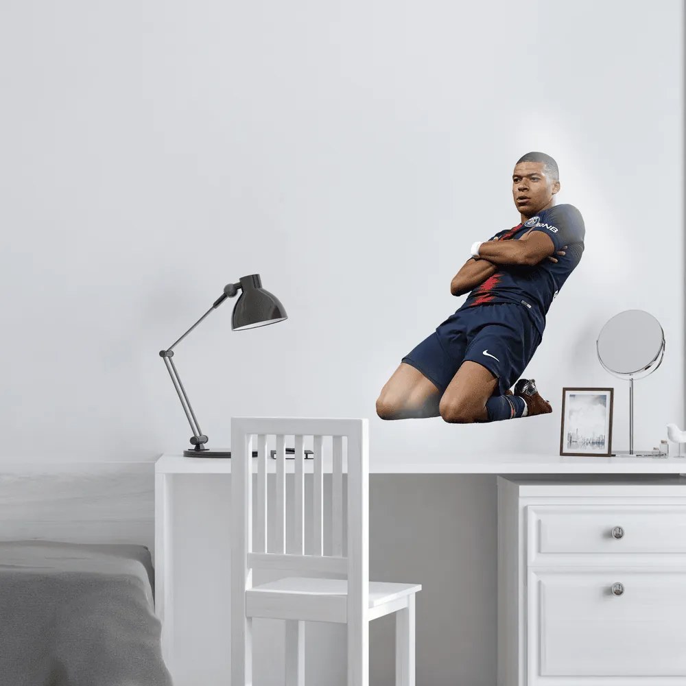 Αυτοκόλλητο Τοίχου Mbappe SP859 70cm