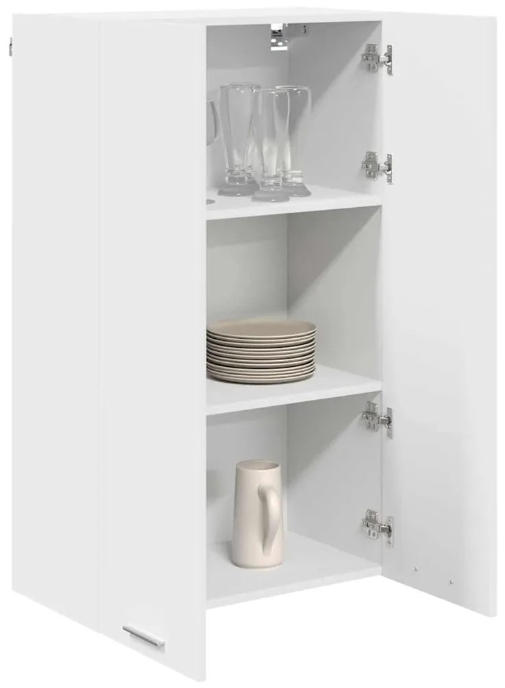 vidaXL Κρεμαστό ντουλάπι Λευκό 60 x 31 x 100 εκ. Επεξεργασμένο ξύλο