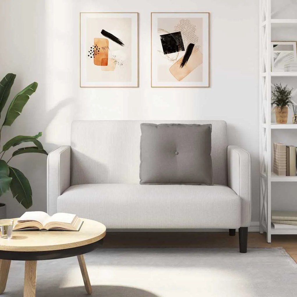 vidaXL Μαξιλάρι Πλάτης Taupe 60 x 19 x 50 εκ ύφασμα