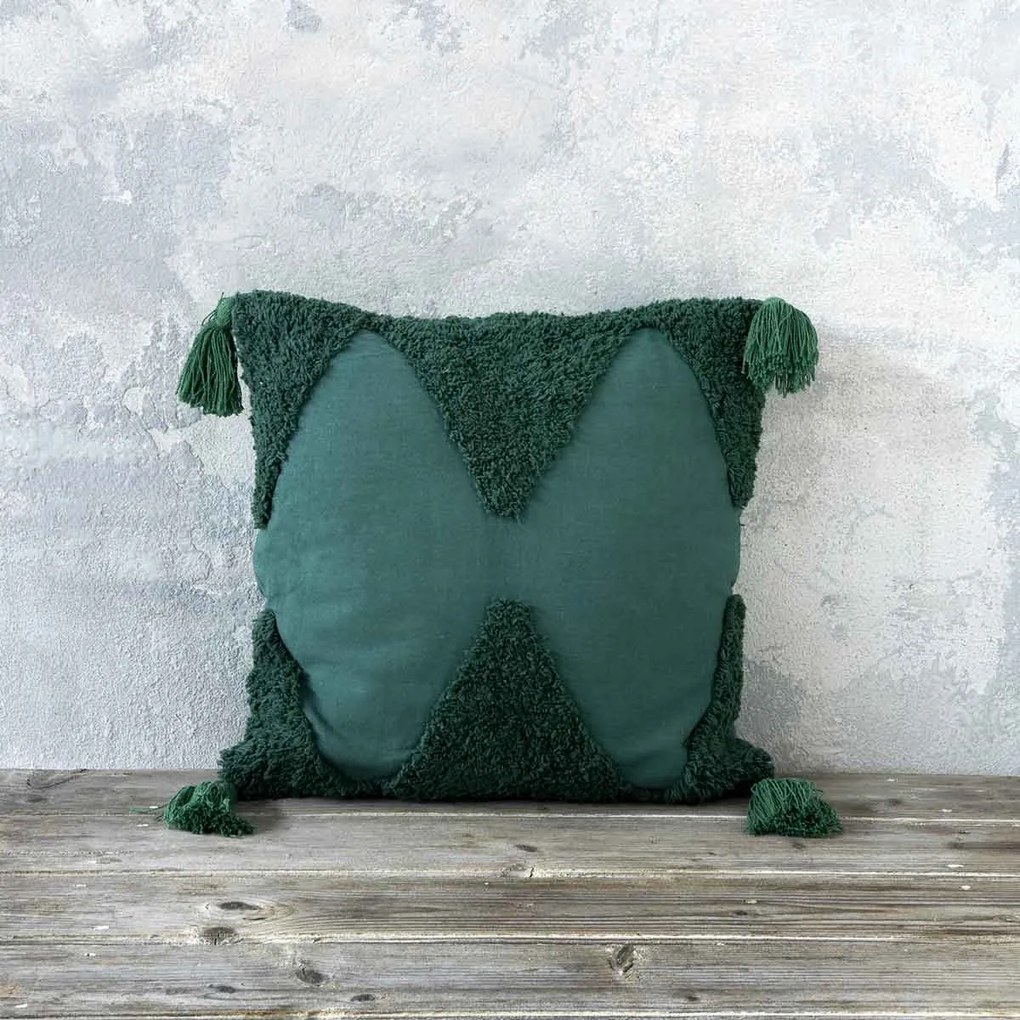 Διακοσμητικό Μαξιλάρι (45x45) Nima Pillows Amadeo Πράσινο