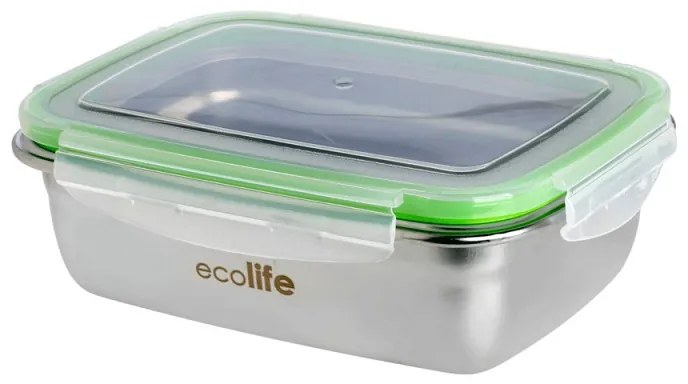 Ecolife Ανοξείδωτο Φαγητοδοχείο 850ml Μονού Τοιχώματος 33-FC-9084