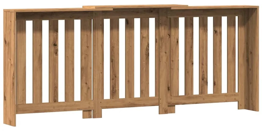 vidaXL Κάλυμμα Καλοριφέρ Αρτισιανή Δρυς 205x21,5x83,5 εκ Επεξ. Ξύλο