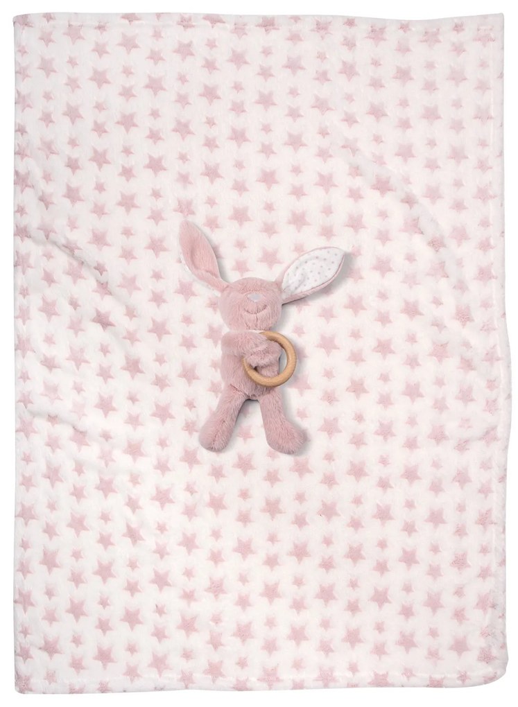 Βρεφική Κουβέρτα Fleece Λίκνου 75x100 Βaby 8845 5204850245085