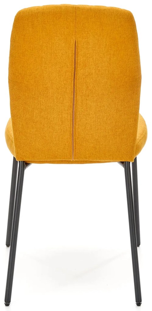 K461 chair mustard DIOMMI V-CH-K/461-KR-MUSZTARDOWY