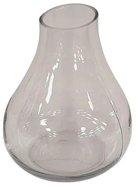Βάζο Σχ. Κολοκύθα 00.03.32022 25Χ25cm Clear Glass