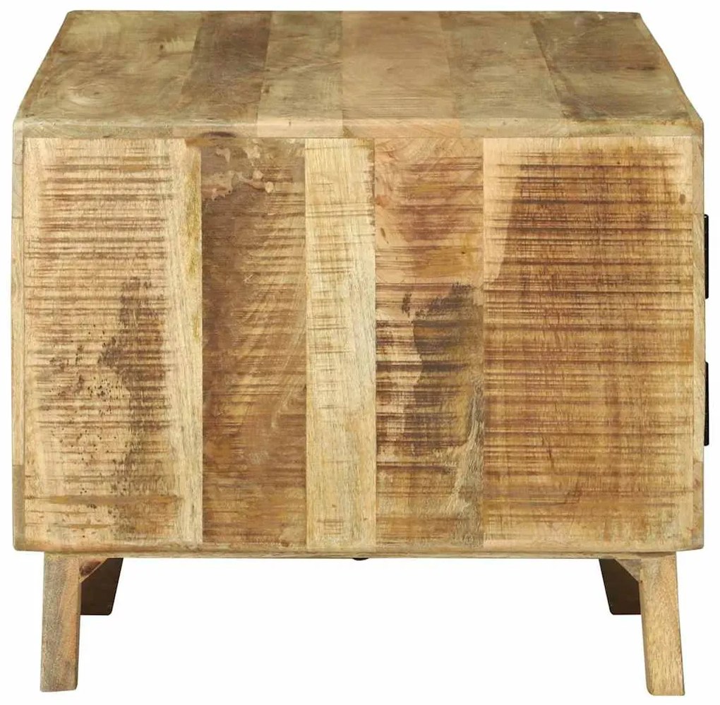 vidaXL Τραπεζάκι σαλονιού Καφέ 80 x 54 x 45 εκ Στερεό ξύλο μάνγκο