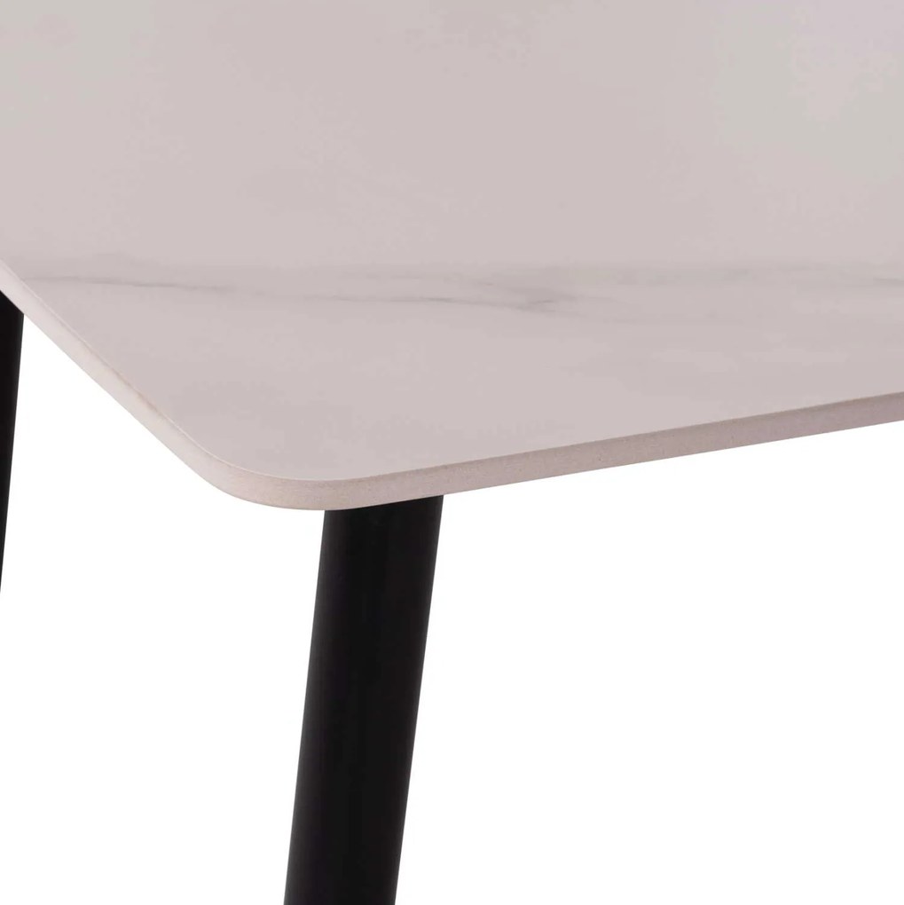 ΣΕΤ ΤΡΑΠΕΖΑΡΙΑΣ 5ΤΜΧ RAVEN HM21069.01 ΚΕΡΑΜΙΚΟ TOP ΛΕΥΚΟ ΜΑΡΜΑΡΟ & 4 ΚΑΡΕΚΛΕΣ