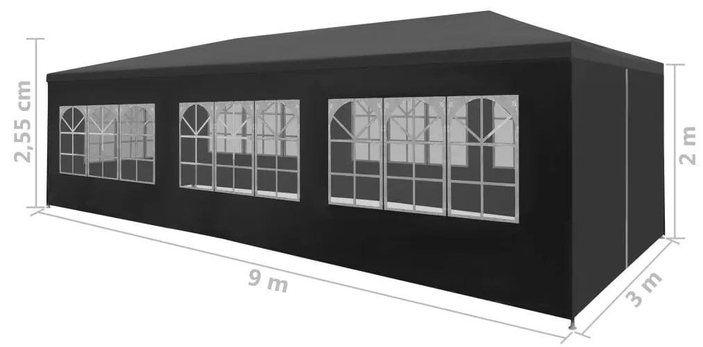 ΤΕΝΤΑ ΕΚΔΗΛΩΣΕΩΝ ΑΝΘΡΑΚΙ 3 X 9 Μ. 45104