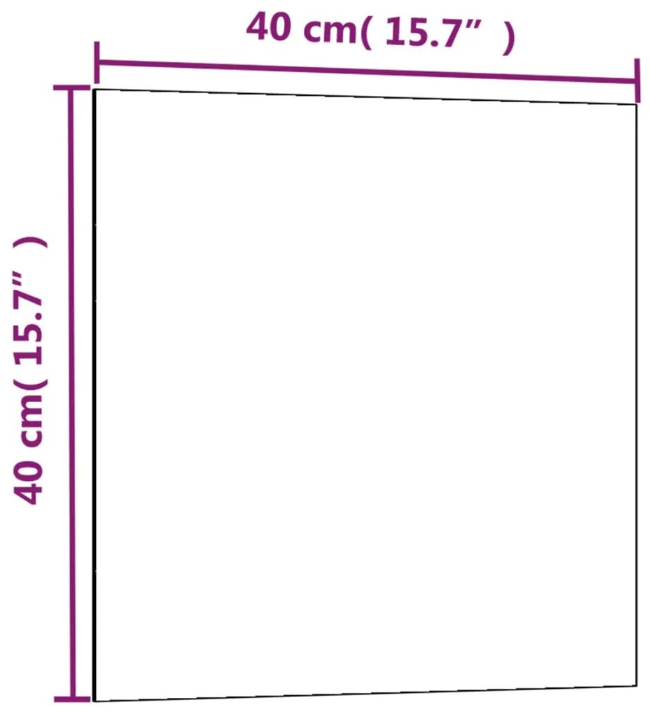 ΠΙΝΑΚΑΣ ΕΠΙΤΟΙΧΙΟΣ ΜΑΓΝΗΤΙΚΟΣ ΜΑΥΡΟΣ 40X40 ΕΚ. ΑΠΟ ΨΗΜΕΝΟ ΓΥΑΛΙ 347934
