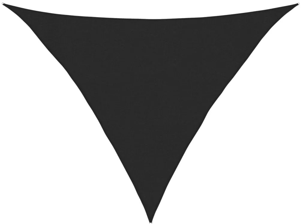 vidaXL Πανί Σκίασης Μαύρο 3 x 3 x 4,2 μ. από HDPE 160 γρ./μ²