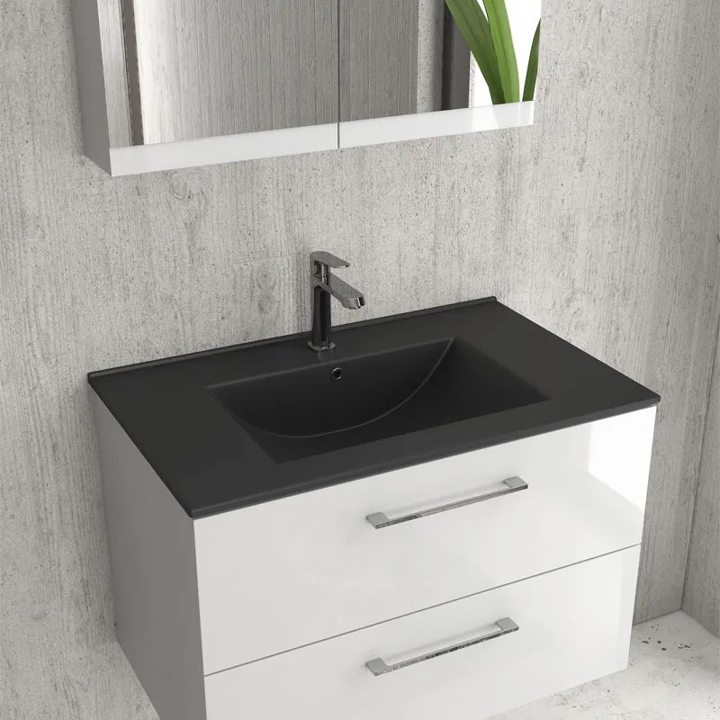 KARAG  LT BASINS Νιπτήρας επίπλου μαύρος ματ LT 7506 KARAG 60x47x18cm KARAG-5206836053400
