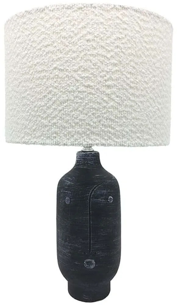 Φωτιστικό Επιτραπέζιο Homme 026395 28x28x48cm Ε27 40W Black-White