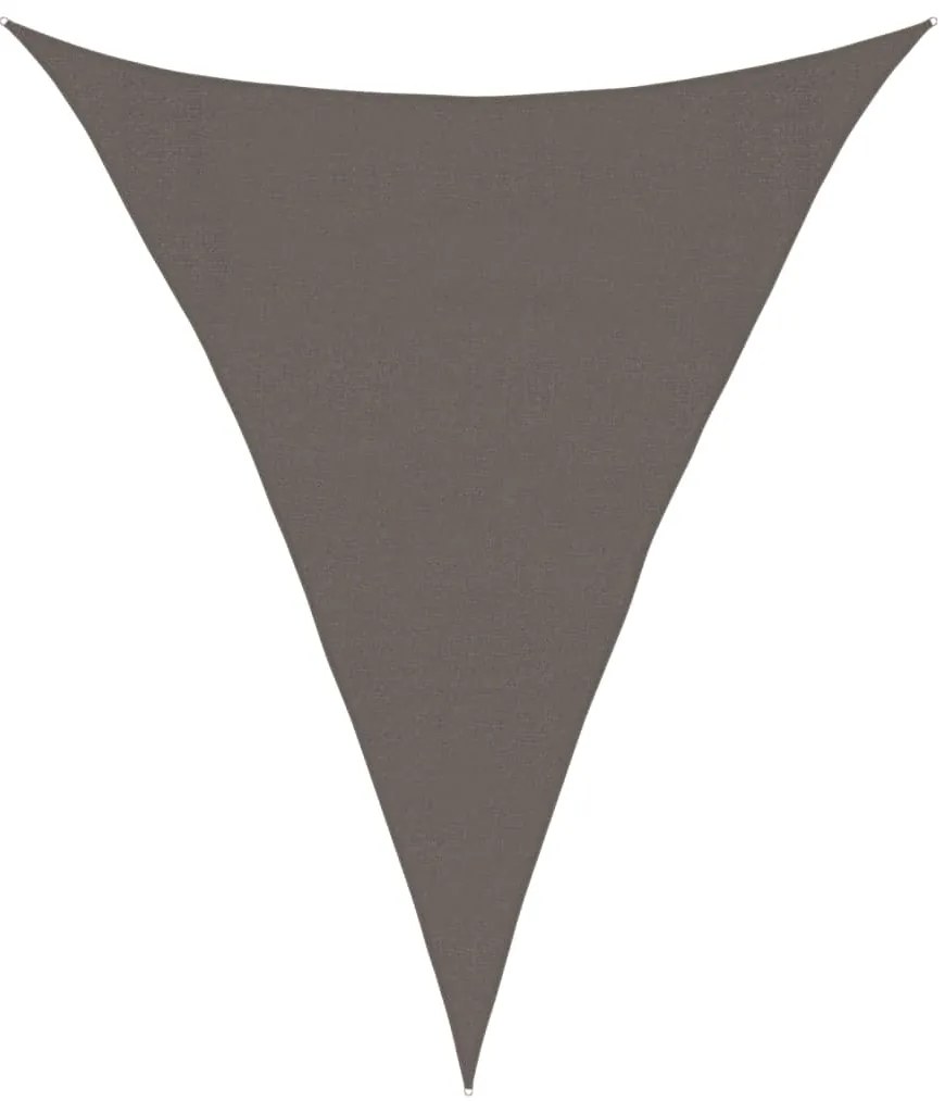 vidaXL Πανί Σκίασης Ανθρακί 3 x 4 x 4 μ. από HDPE 160 γρ./μ²