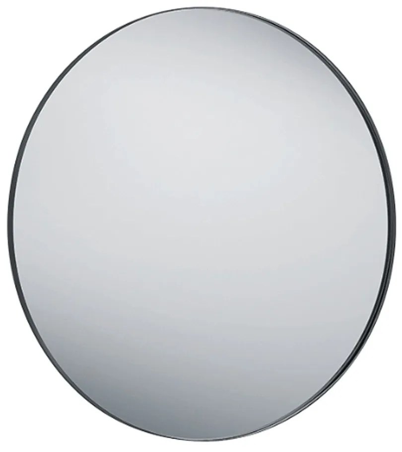 Καθρέπτης Τοίχου Στρογγυλός Britta 1430402 110cm Black Mirrors &amp; More Metal, Glass