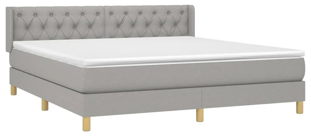 ΚΡΕΒΑΤΙ BOXSPRING ΜΕ ΣΤΡΩΜΑ ΑΝ. ΠΡΑΣΙΝΟ 160X200ΕΚ ΥΦΑΣΜΑΤΙΝΟ 3130521